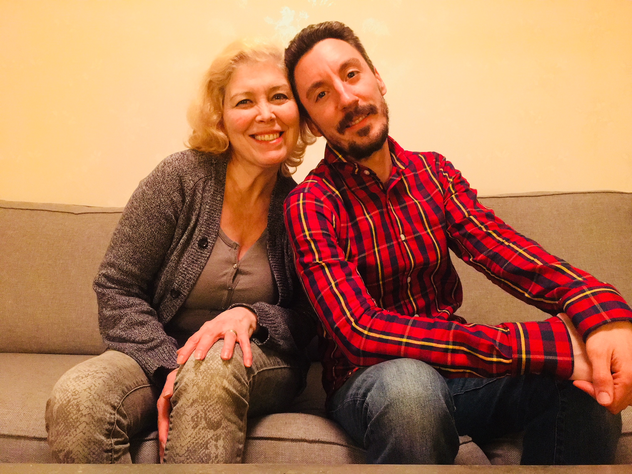 Teatro Eñe: Joana Gallego och Ivan Rojas, foto: Monika Wade